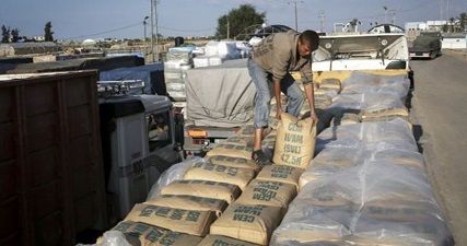 Israel occupation suspends entry of cement to embattled Gaza