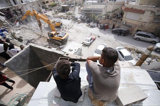 17 Palestinians homeless as Israel demolishes their flats
