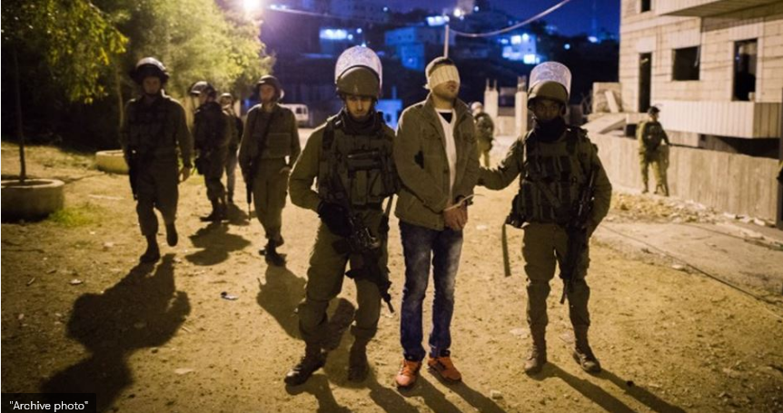 IOF kidnaps several Palestinians in W. Bank