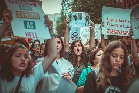 Palestinian Women March against Gender Violence