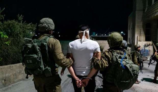 IOF kidnaps several Palestinians in W. Bank