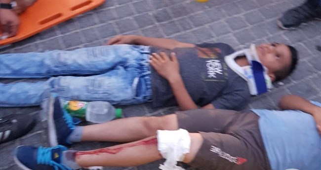 4 Palestinian kids injured after jumping from car in contested incident with Israeli