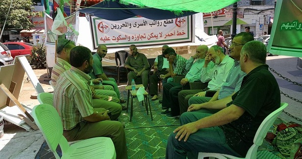 Ex-detainees on hunger strike for 12th day to protest halted salaries