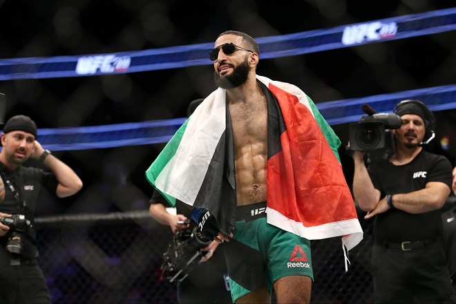 Palestinian-American wins UFC 236 preliminaries