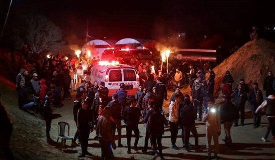 Five Gazans injured in nighttime skirmishes with Israeli forces