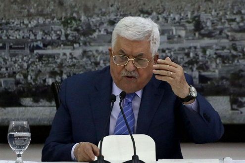 �Abbas did not reject talks based on two-state solution�