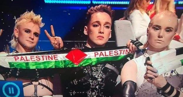 Eurovision: Iceland act could face punishment for displaying Palestinian flag