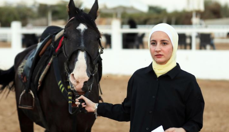 Abu Shaaban Paves Way for Women Equestrians