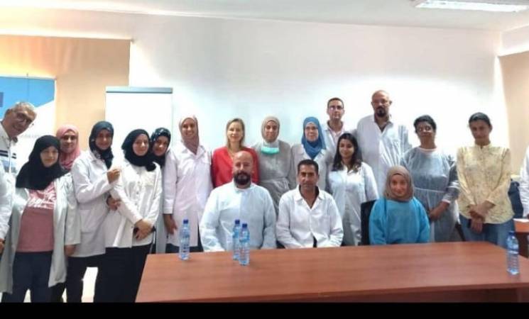 UNRWA Director Meets Health Staff in Ein El Hilweh Camp