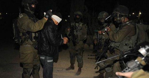 IOF kidnaps several Palestinians in W. Bank and J�lem