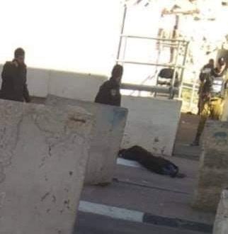 IOF shot dead a Palestinian girl at Z�ayyem military checkpoint