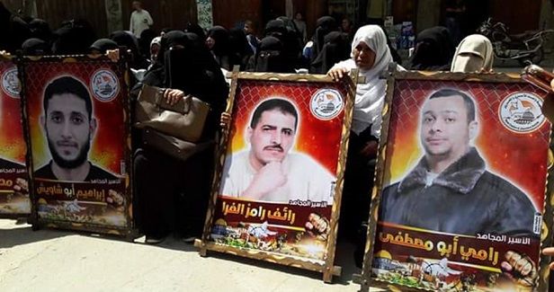 Gaza: Si-in in solidarity with Palestinian prisoners in Israeli jails