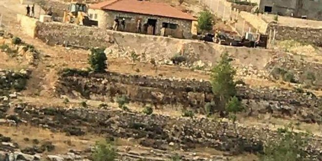 IOF demolish Palestinian home in West Bank