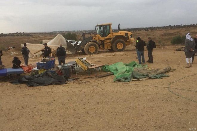 Israel demolishes Arab village of Al-Araqeeb for 125th time