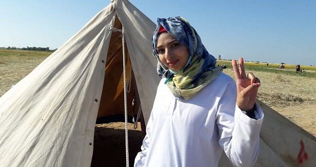 Razan al-Najjar: Humanitarian work icon
