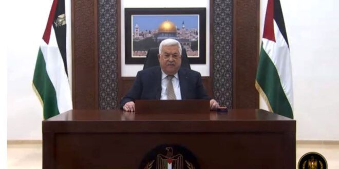 President Abbas: Our hands are extended to just, comprehensive peace