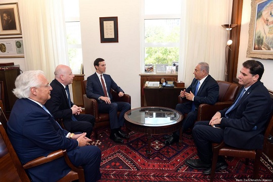 Kushner and Greenblatt support Israeli measures at Gaza border, claims Netanyahu