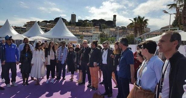 Minute's silence held in Cannes over Israeli massacre at Gaza border
