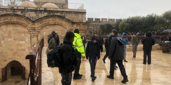 150 settlers enter Al-Aqsa mosque yards amid tensions