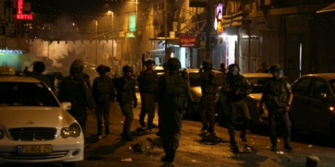 Palestinians clash with IOF after IOF raids Aida refugee Camp