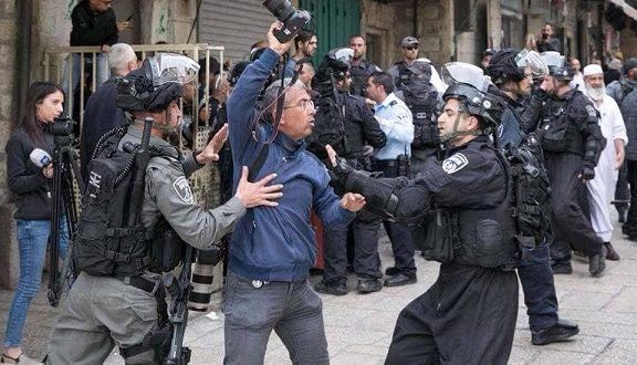 �MADA� issues a special report on attacks against media freedoms in Jerusalem