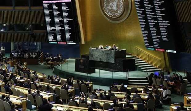 Hamas welcome UN resolution on Palestinian right to self-determination