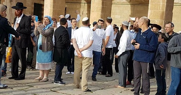 Israeli settlers incite mass break-ins at 3rd holiest site in Islam