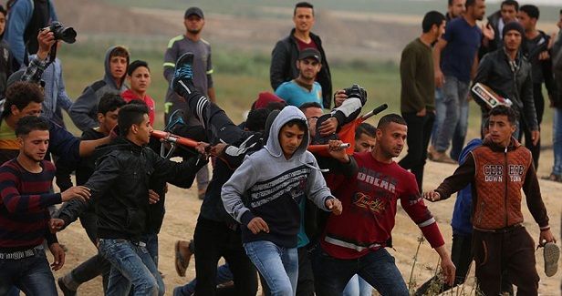 Child shot at Gaza protest dies of injury