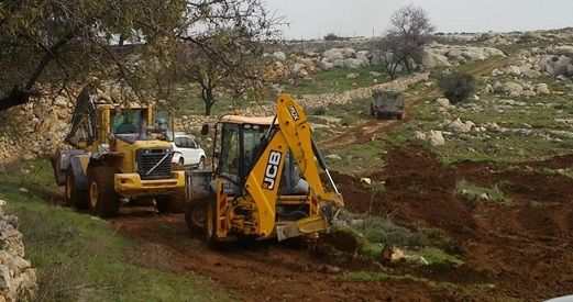 Israelis bulldoze Palestinian lands to expand settlements in Salfit