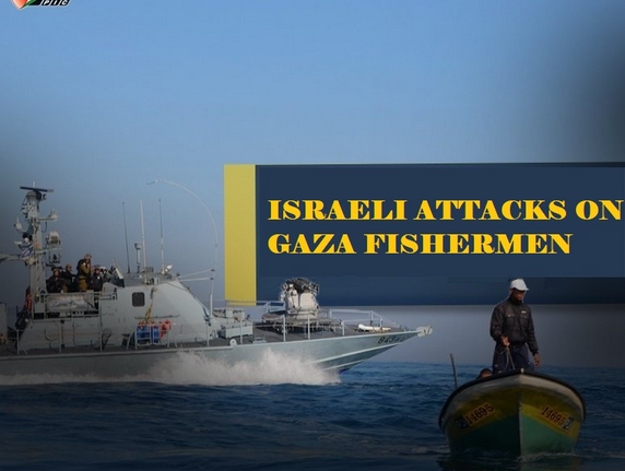 IOF attacks fishermen and farmers in Gaza