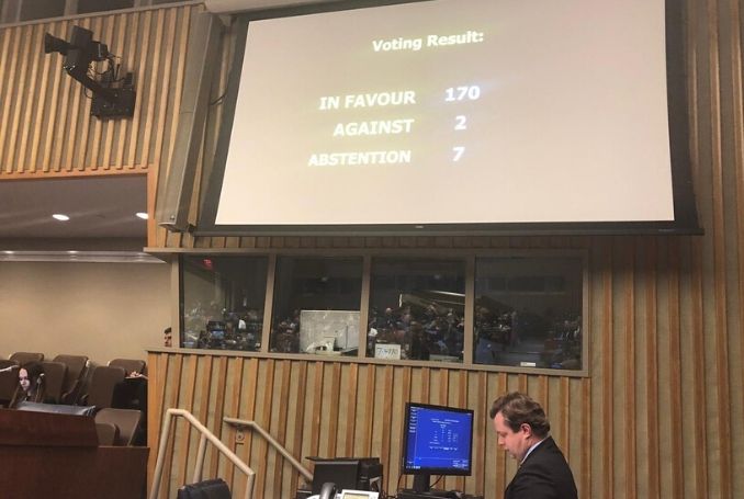 UN Votes to Renew UNRWA Mandate