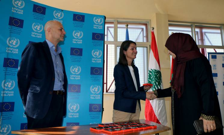 Rebuilding the Community Together: UNRWA and EU Hand over Newly-Built Houses to 93 Families in Nahr el-Bared Camp and Inaugurate the Next Phase of Reconstruction