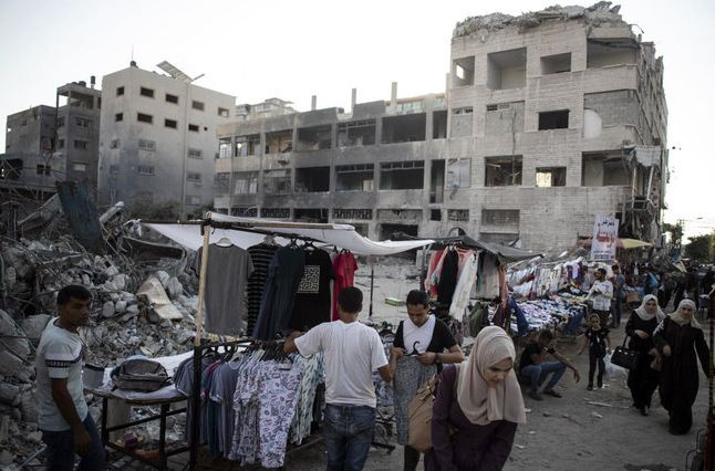 Postwar closure eased up on Gazans as Israel allows building goods in