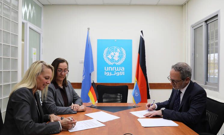 UNRWA and GIZ renew their partnership under the new phase of the regional PART II