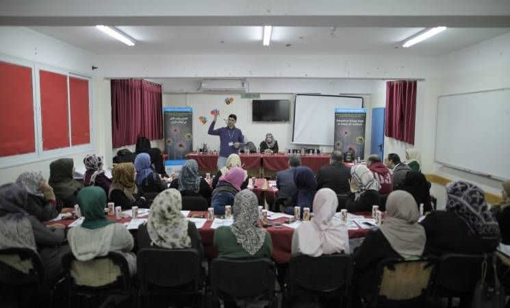 UNRWA Education in Gaza holds awareness raising sessions to strengthen parents� engagement in emergencies