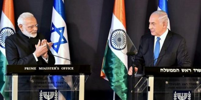 Report: India largest purchaser of Israel arms in 2017