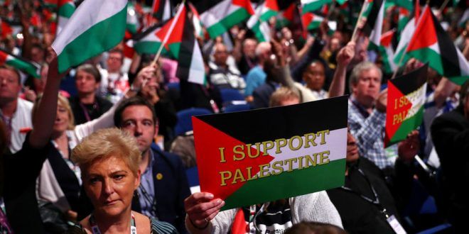 Labour Party Conference overwhelmingly passes motion in support of Palestinian rights