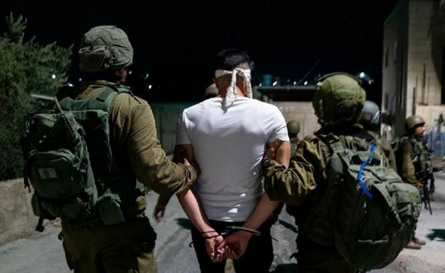 Nine Palestinians arrested in West Bank raids