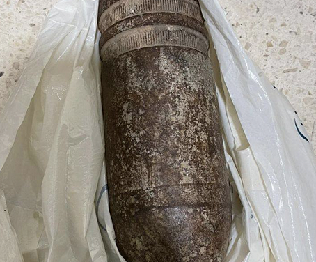 Panic at Israeli airport as American tourist tried to take unexploded shell 'souvenir'