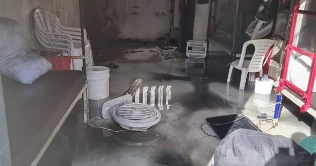 Palestinian prisoners set cells ablaze following brutal crackdown