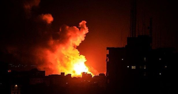 Renewed aerial attack targets resistance site in Gaza