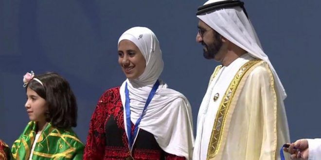 17-years old Palestine girl beats 7.4 million contestants in Arab Reading Challenge