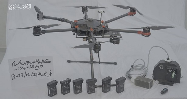 QB seizes Israeli army drone, extracts information from it