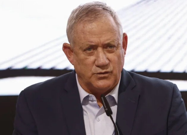 Israel: government will not negotiate agreement with Palestinians, says Gantz