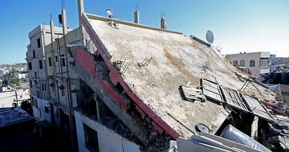 IOA threatens to demolish Palestinian house in Sa`ir town