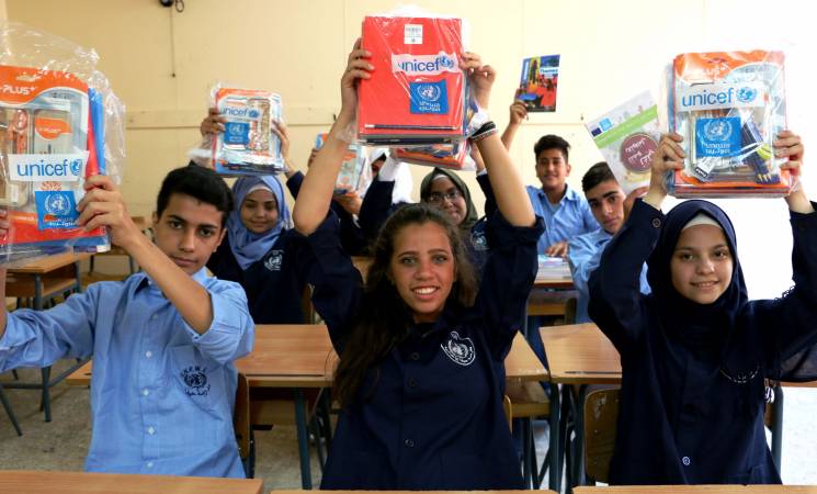 UNRWA and UNICEF  Supporting the Education of Palestine Refugee Children in Lebanon