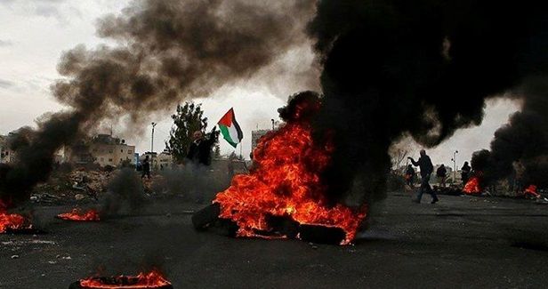 Palestinian protests over US Jerusalem move