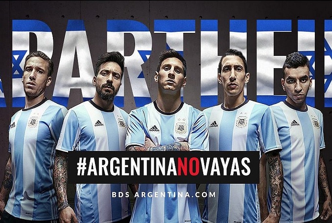 BDS Calls on Argentina to Cancel Football Game in Israel