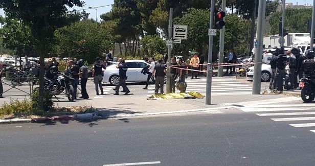 Palestinian shot at for allegedly trying to carry out stabbing attack