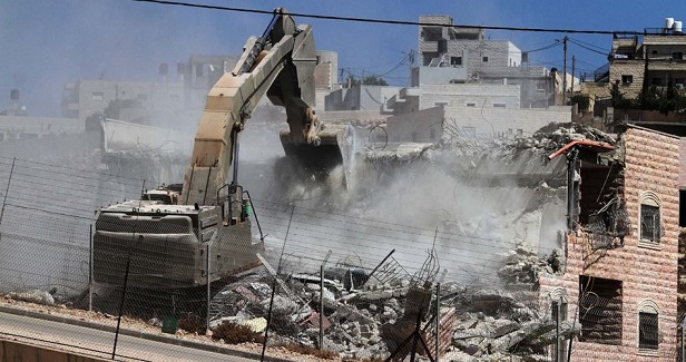 IOF demolishes a commercial facility in Deir Ballut, Salfit